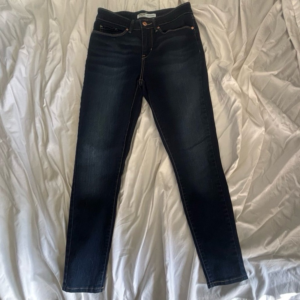 Signature Gold Levi‎ Strauss Women's Denim Mid-Rise Skinny Jeans Size 4S